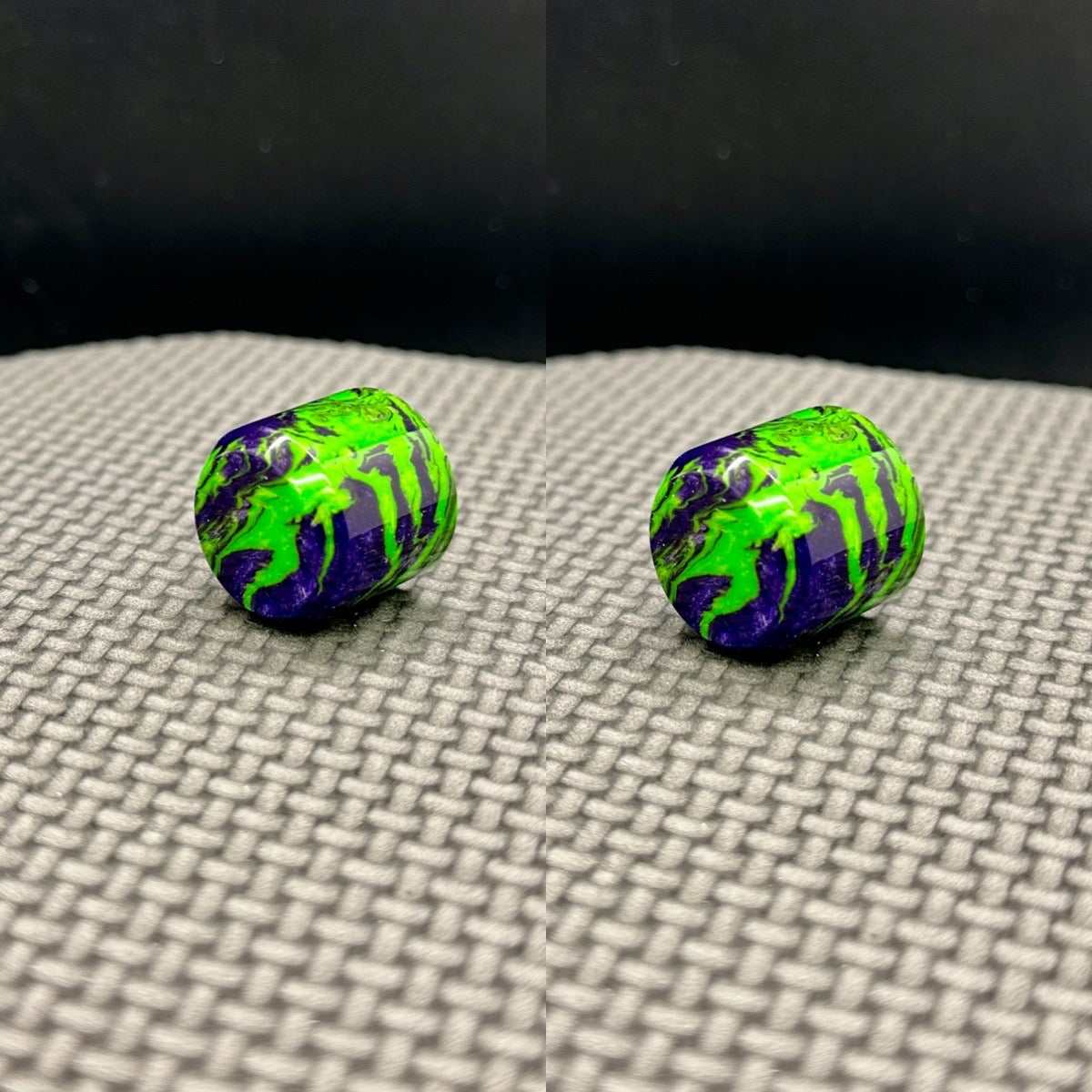 Custom "Toxic Sludge" Resin Guitar and Bass Volume Knobs Tactical