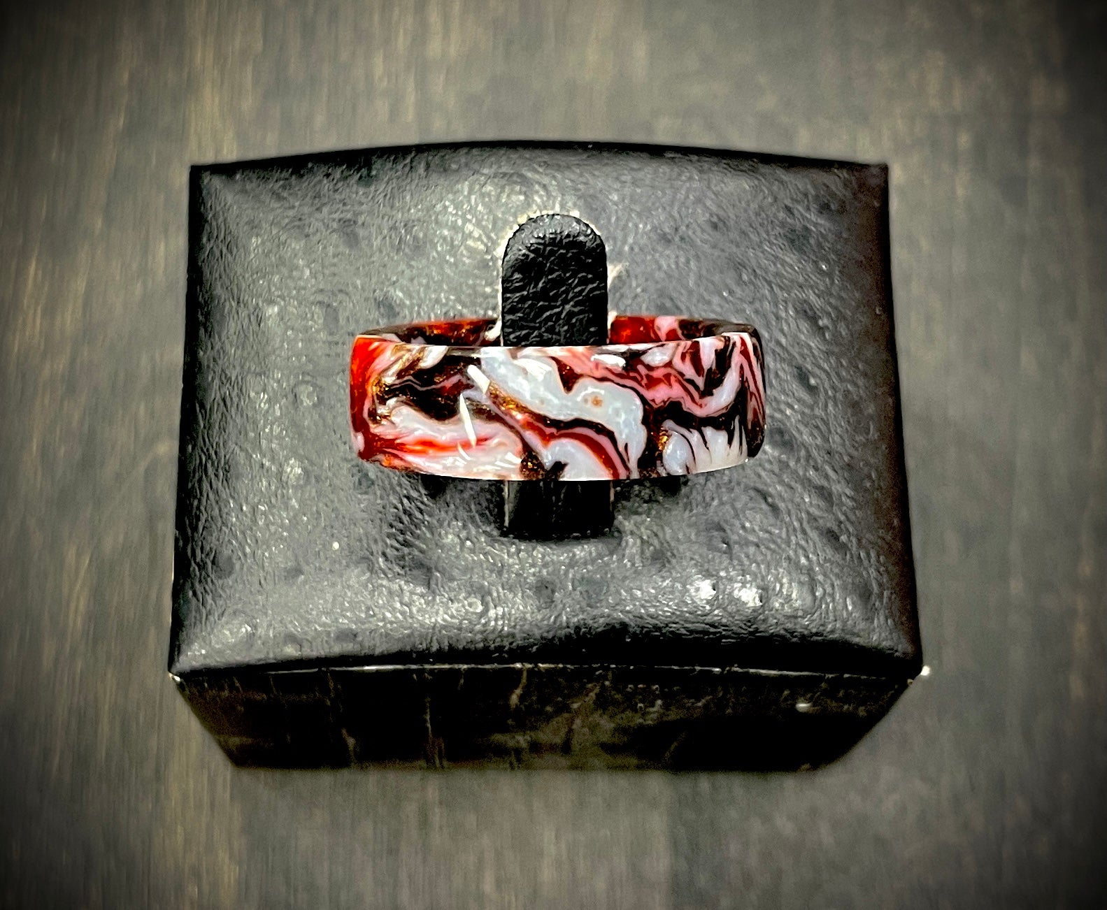 Dragon's Blood Custom Tactical Black Ring