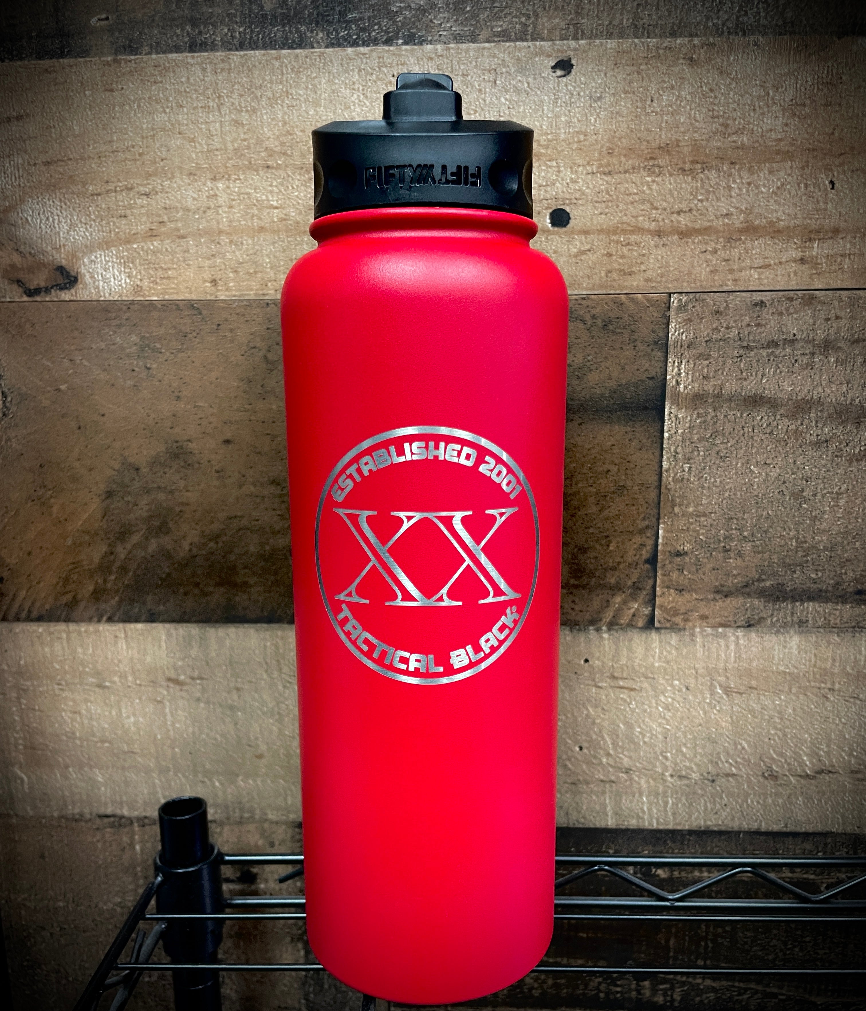 Limited Edition 20th Anniversary Tactical Black Water Bottle
