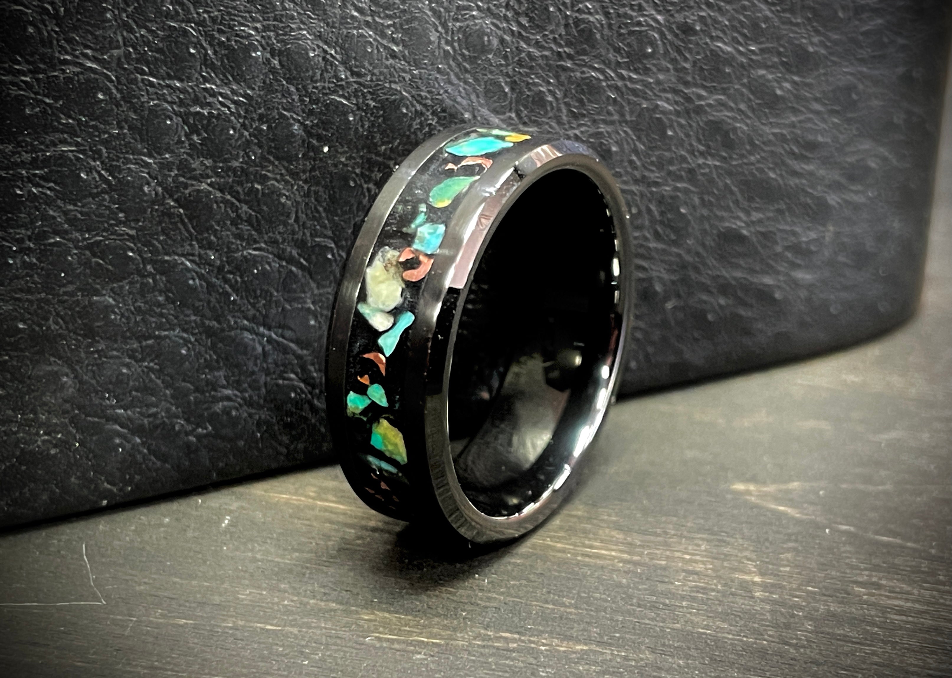 Tactical Black "Dark Matter" custom ring