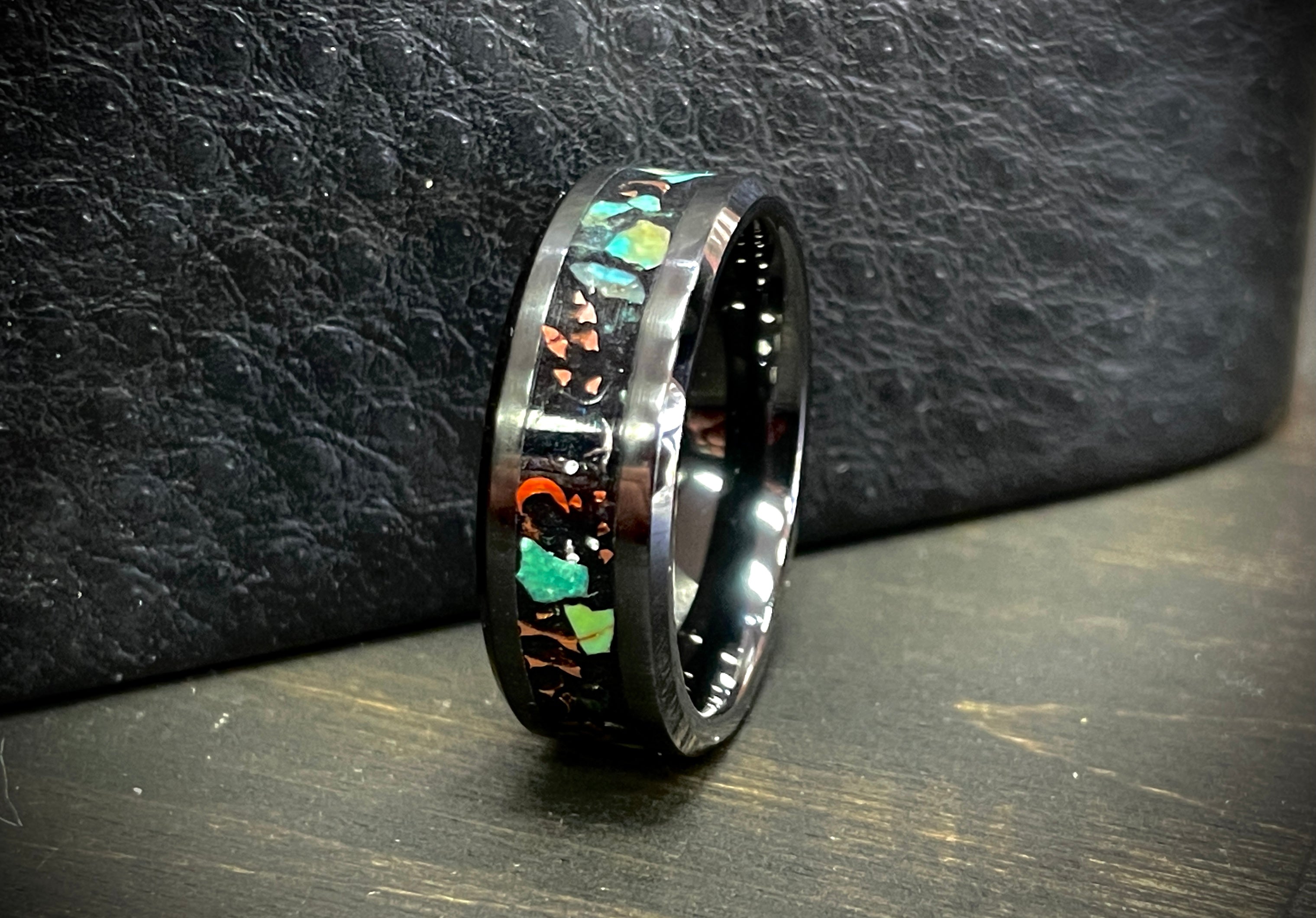 Tactical Black "Dark Matter" custom ring