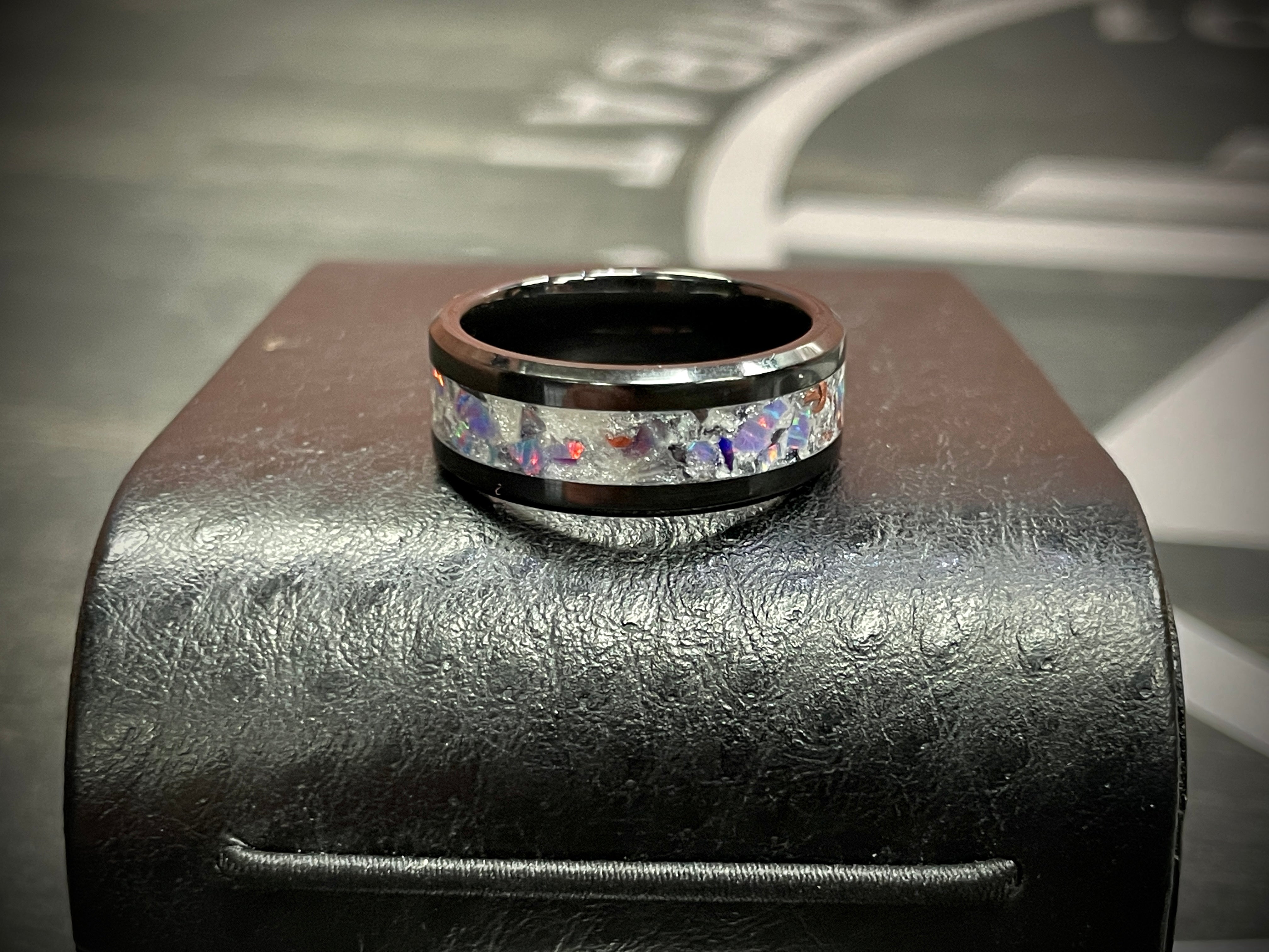 Tactical Black "Tundra" Custom Ring