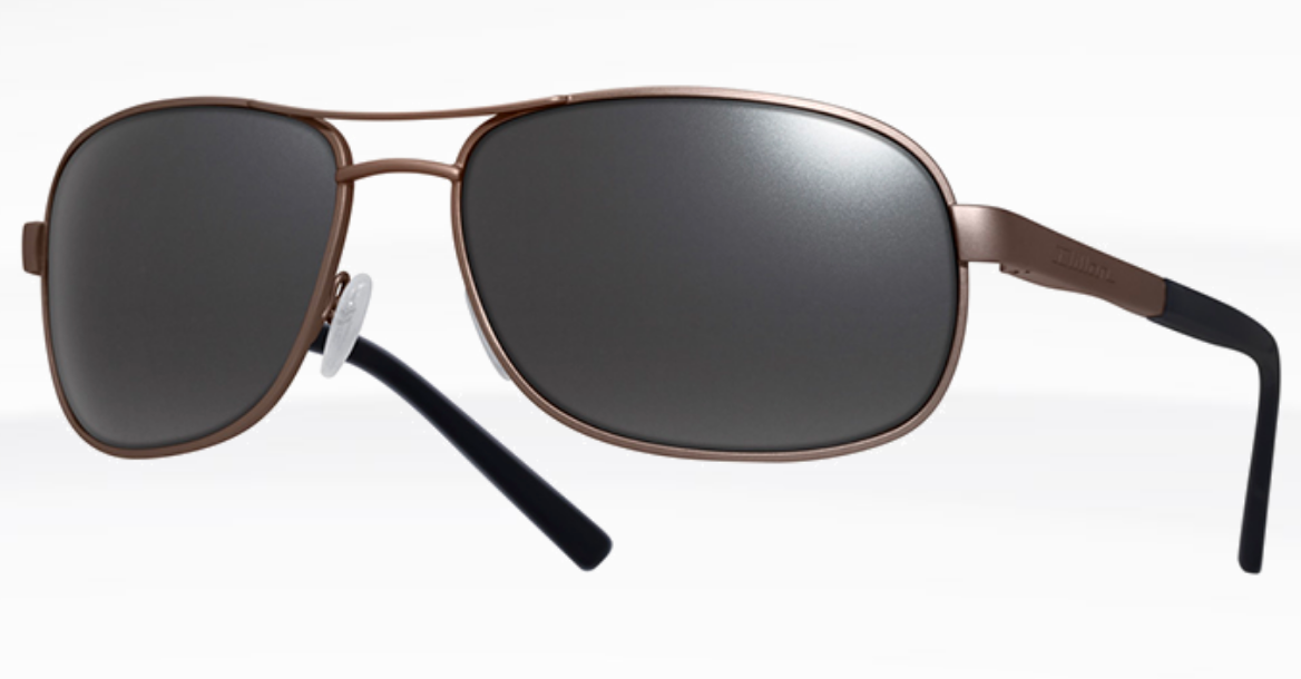 Dillion Optics DRAKE - Matte Gun Frame / Silver NIR Lens